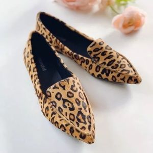 Jeffrey Campbell leopard flats size 8